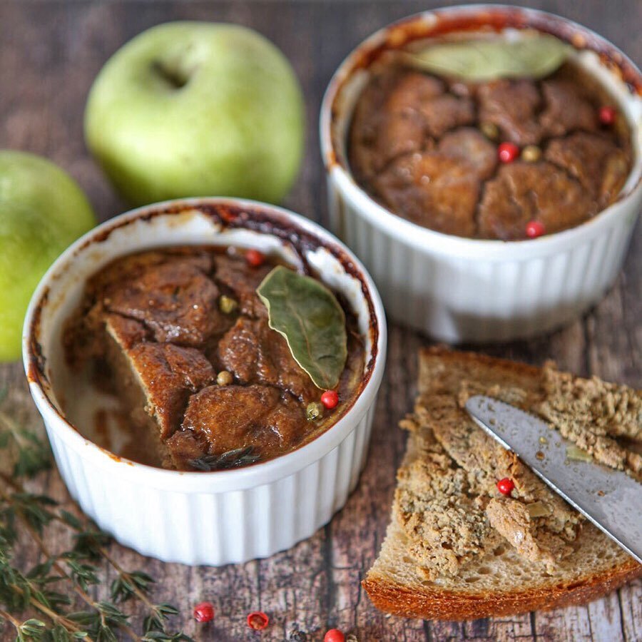 Французский запеченный паштет, рецепт