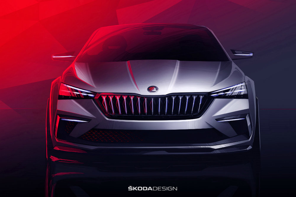 Концепт-арт новой SKODA RAPID