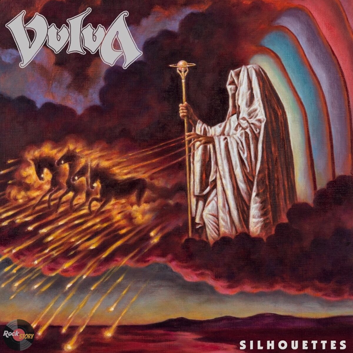 На фотографии обложка альбома Silhouettes группы Vvlva