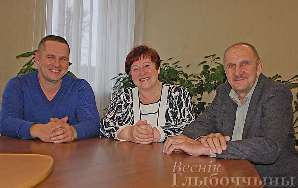 Сергей, Валентина и Павел Шинкевичи