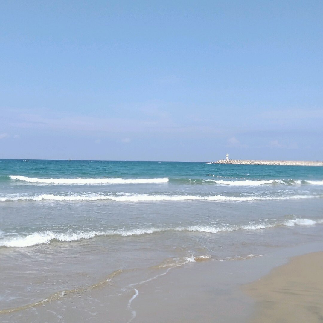 Центральный пляж г. Шиле. Фото из личного архива