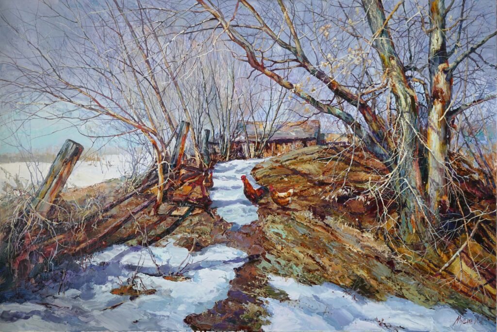 Ирик Мусин «Дыхание весны» х.м. 2019 г. 80×120
— 250 000 руб