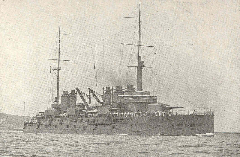 Броненосец Дантон. Battleship Danton.