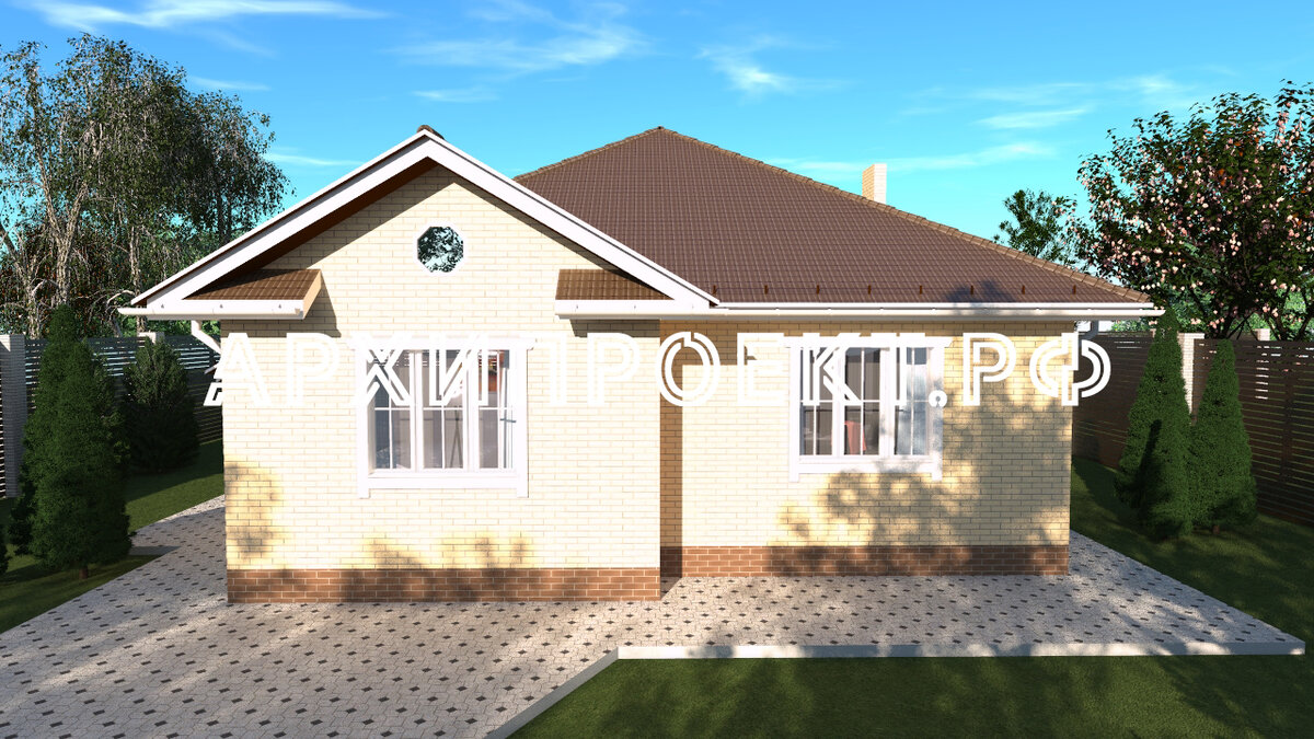 Главный фасад проекта