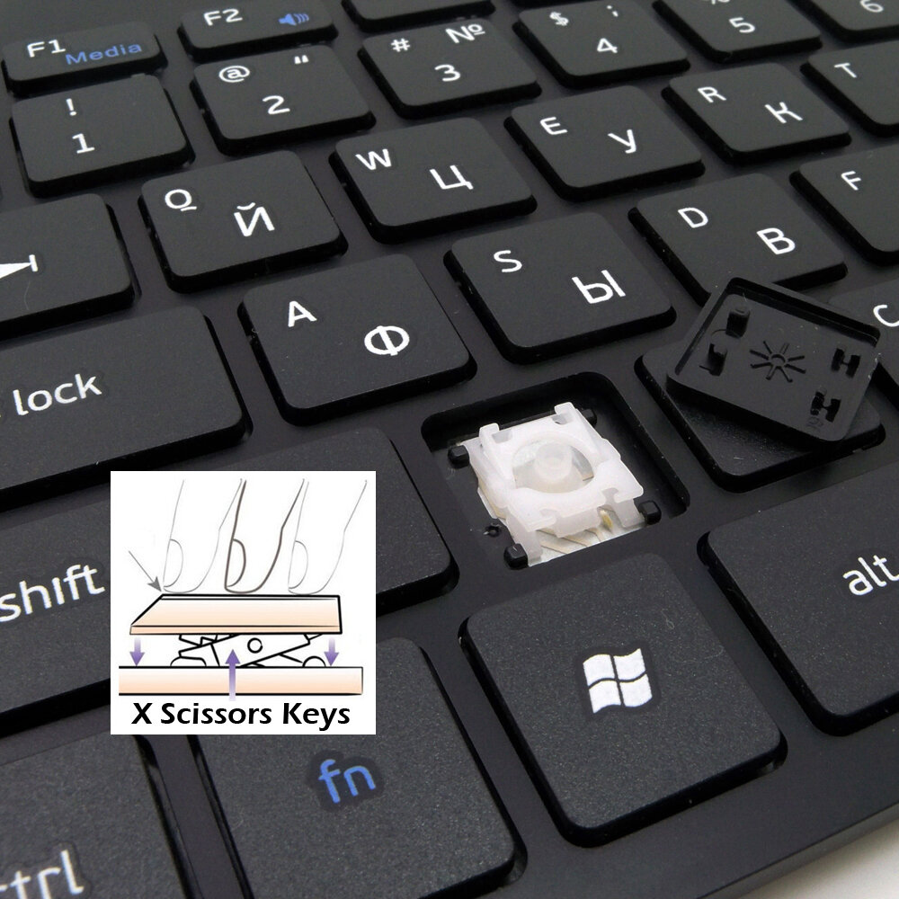 Механизм клавиш клавиатуры. Ножничная мембранная клавиатура (Scissor-Switch membrane Keyboard). Клавиатуры ASUS ножничная. Ножничная мембранная клавиатура макбук. Dell клавиатура мембранная.
