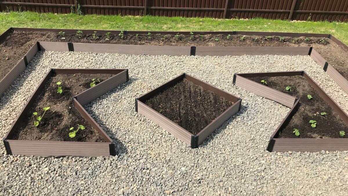 Высоту грядок можно делать любую