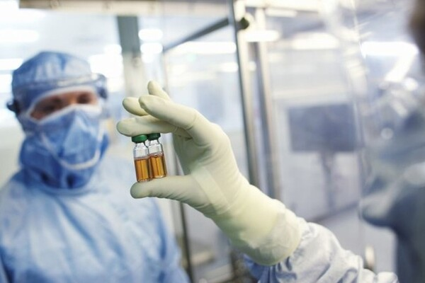 Пробирки с раствором