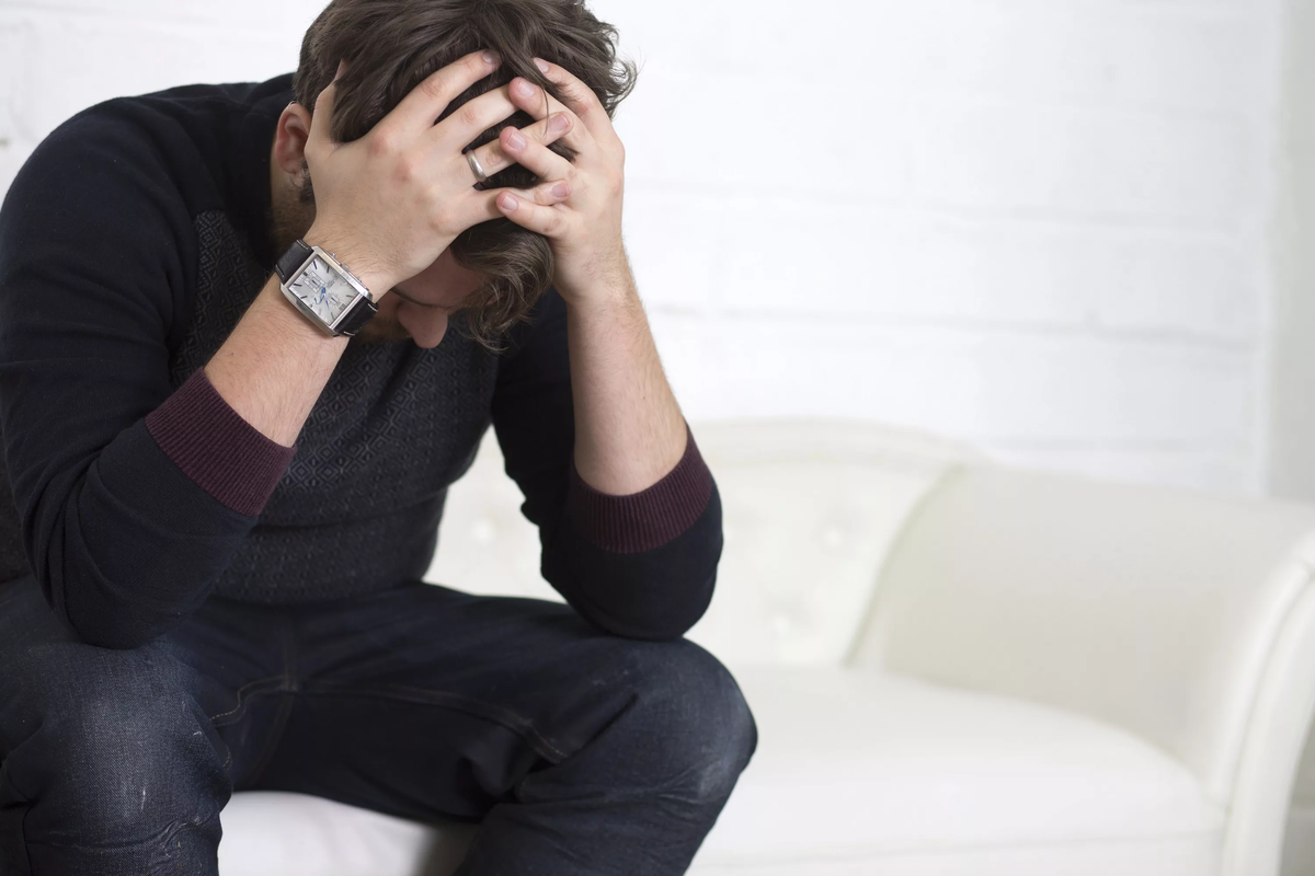 Мужчине изменили.