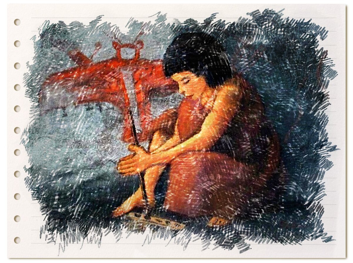 Добывание огня трением