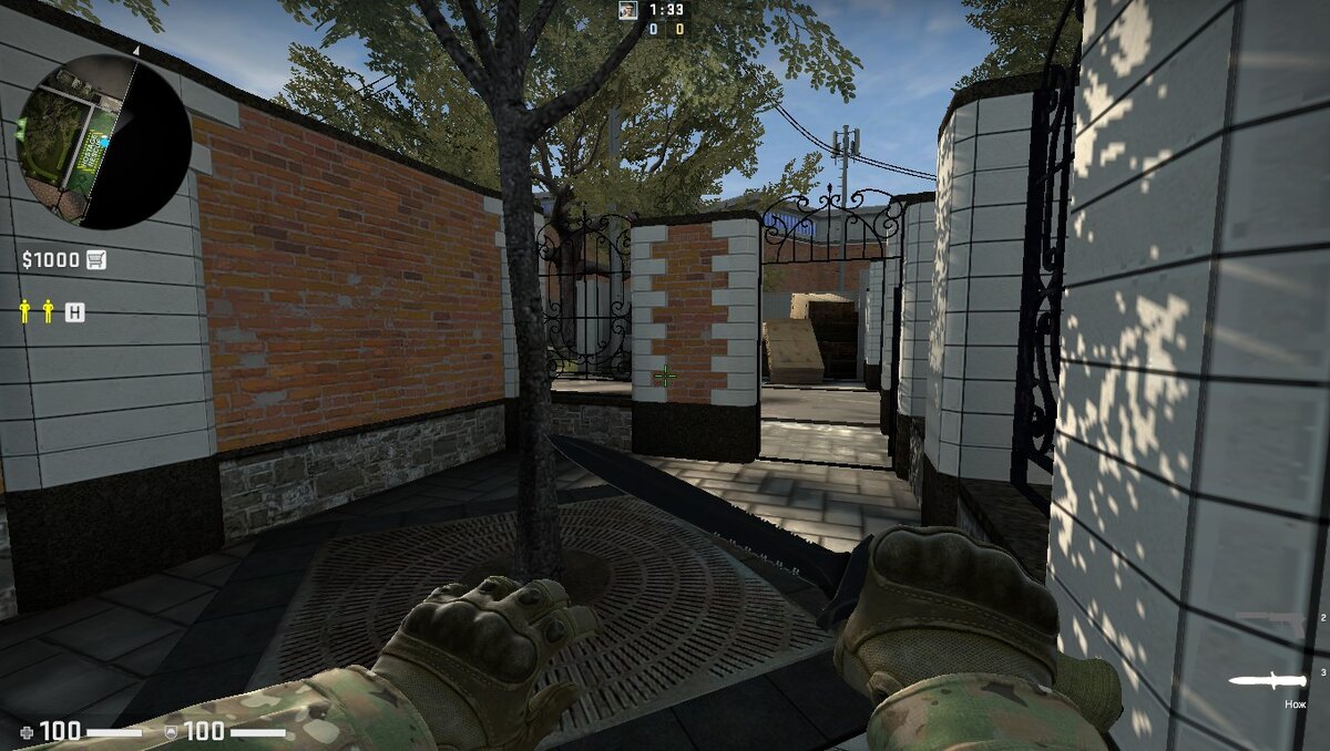 Переход в гараж с базы КТ