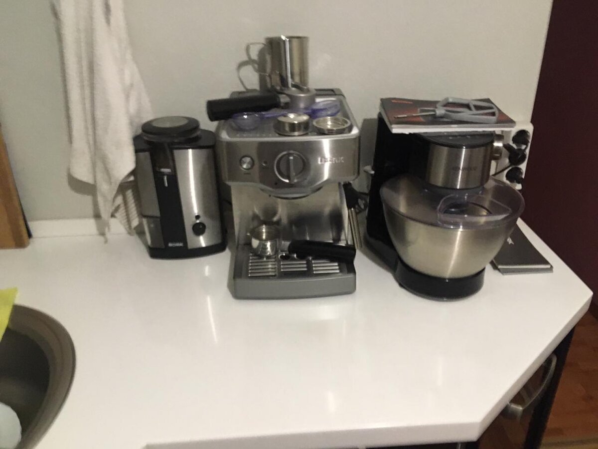 BORK C700 на 15 бар и капучинатор стандартно