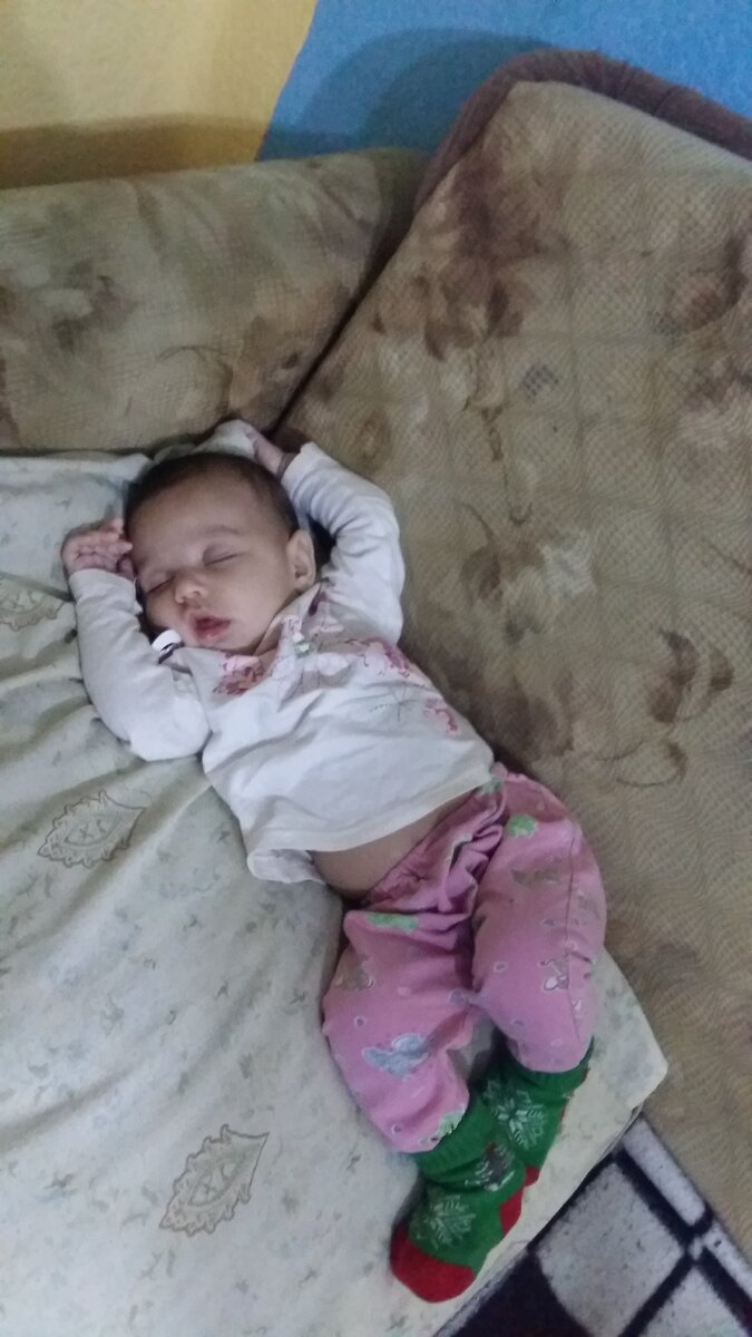 Здесь Марьяне 3 месяца