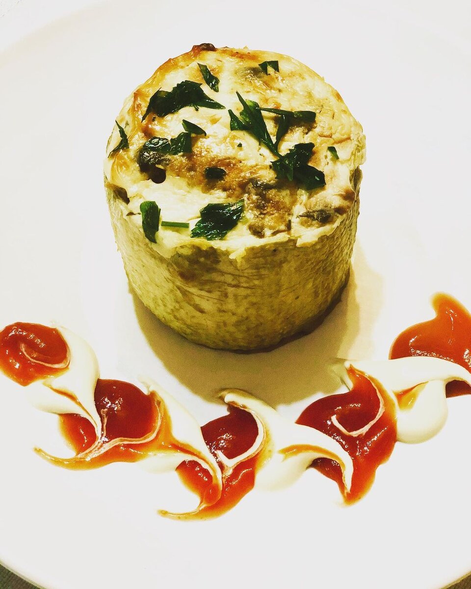 Кабачок с морской капустой и сыром