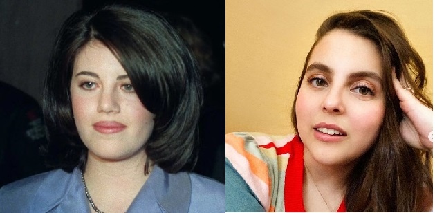 Моника (слева) и Бини, которая сыграла ее в сериале.