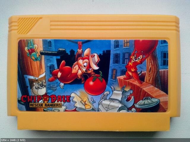 Картридж с игрой.