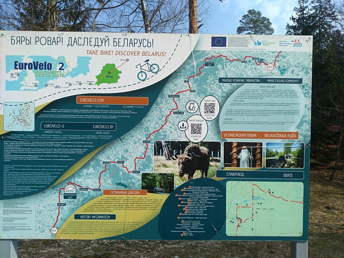 Схема в Беловежской Пуще