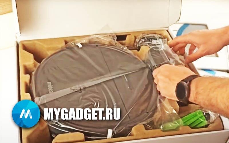 Робот-пылесос Muben Smart Bot: распаковка