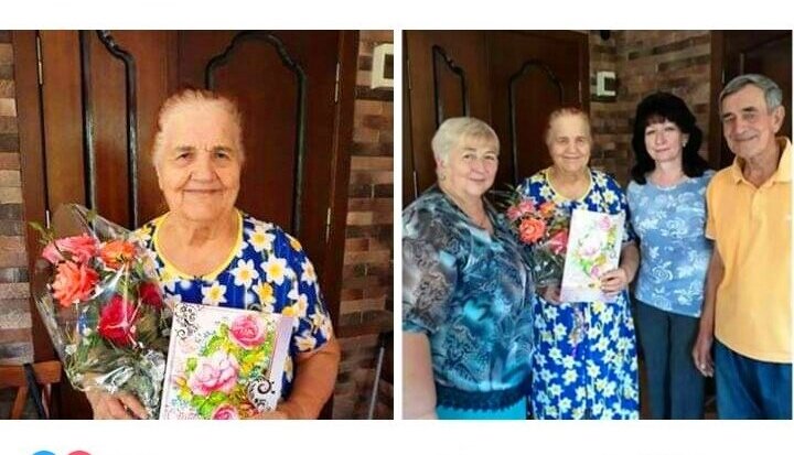 Поздравления мамочке с 85 летним юбилеем! Август 2019 года.