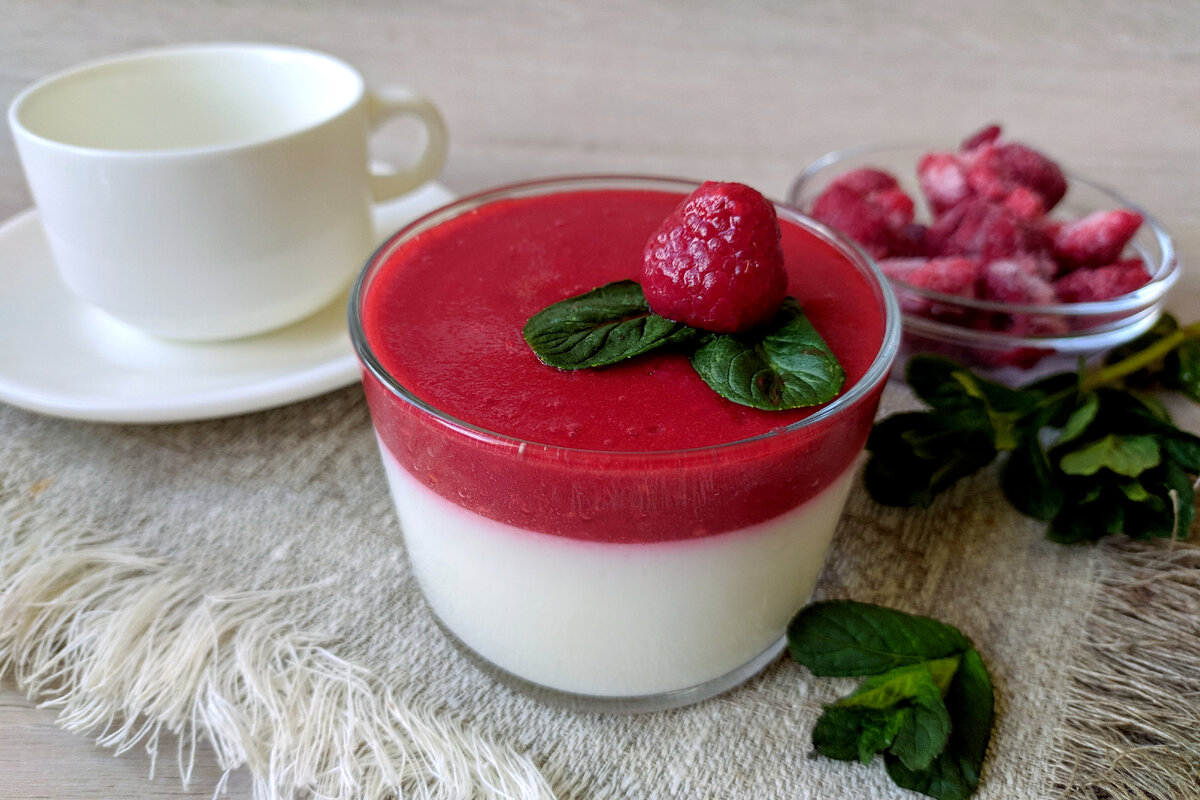 Beetroot panna Cotto