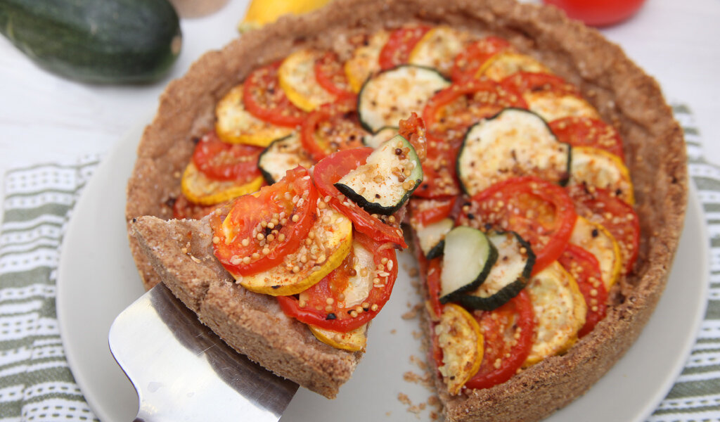 Рецепт тарта с овощами