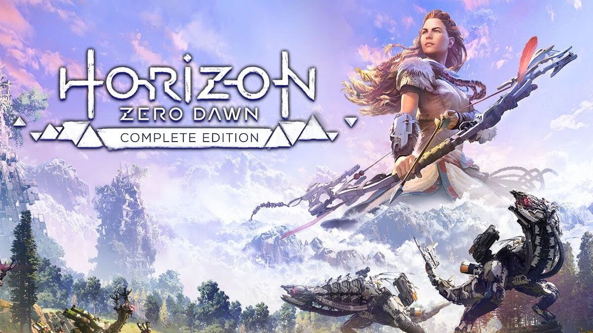 Обложка полного издания Horizon: Zero Dawn