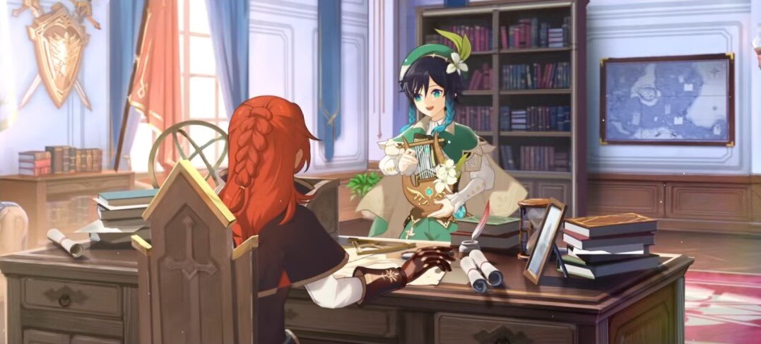 Встреча Венти и Веннессы 