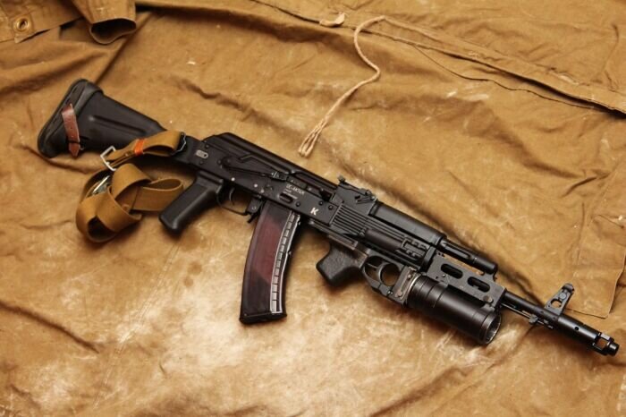 Советский АК-74М. |Фото: guns.allzip.org.