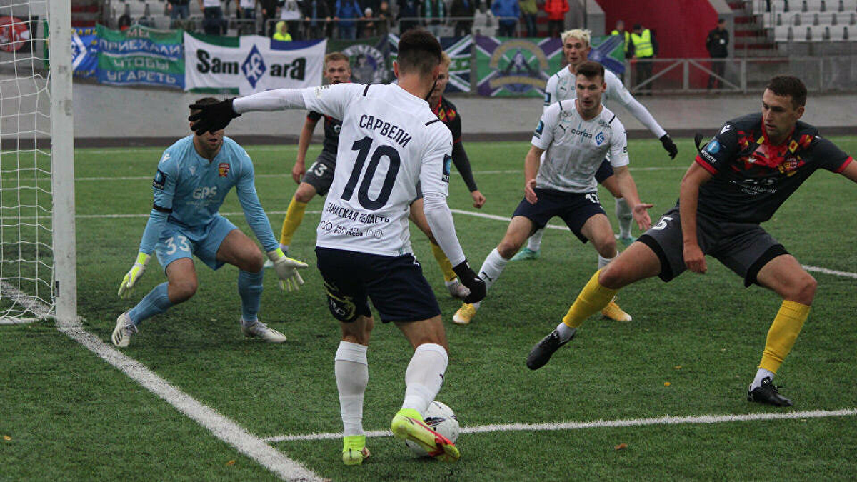 "Знамя" (Ногинск) - "Крылья Советов" (Самара) 0:10