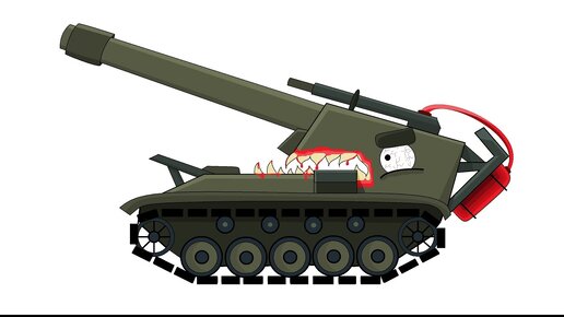 Как Нарисовать Танк Т-92 Для Мультики Про Танки