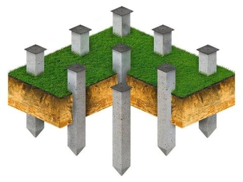 Свайный фундамент