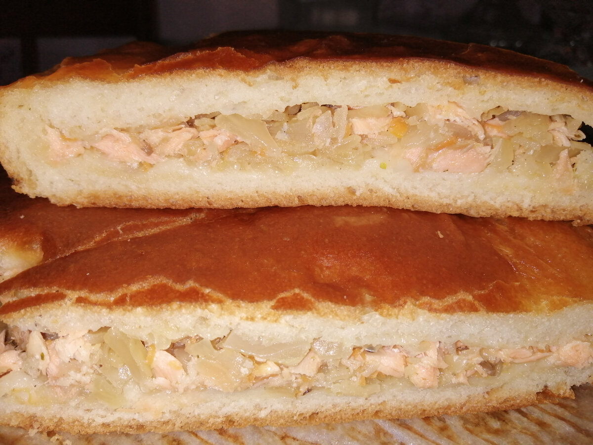 Домашний пирог с рыбой из дрожжевого теста. Рецепт самого вкусного рыбного пирога
