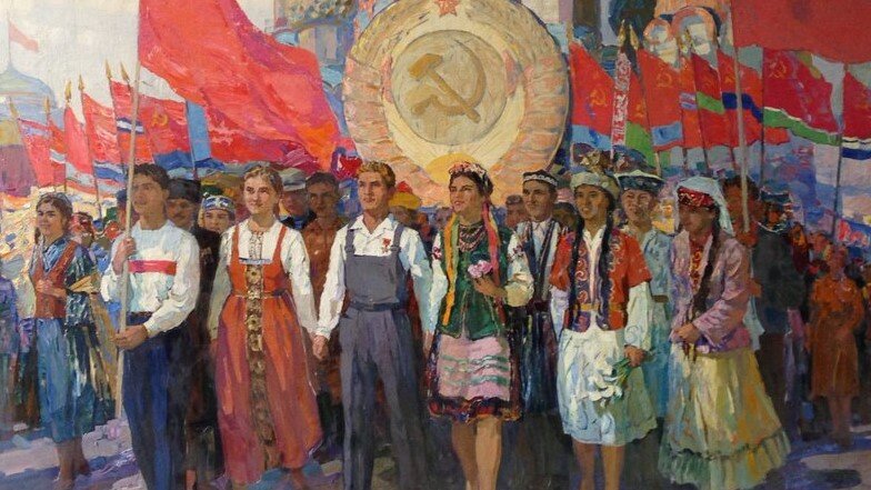 Бернадский В.Д., Да здравствует дружба народов СССР, 1960е