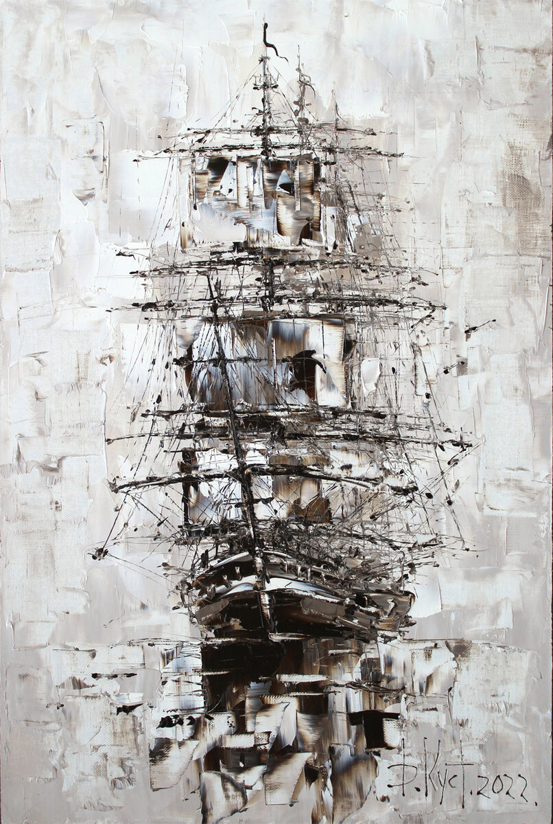 Дмитрий Кустанович. Непокорный, 90×60 см, 2022