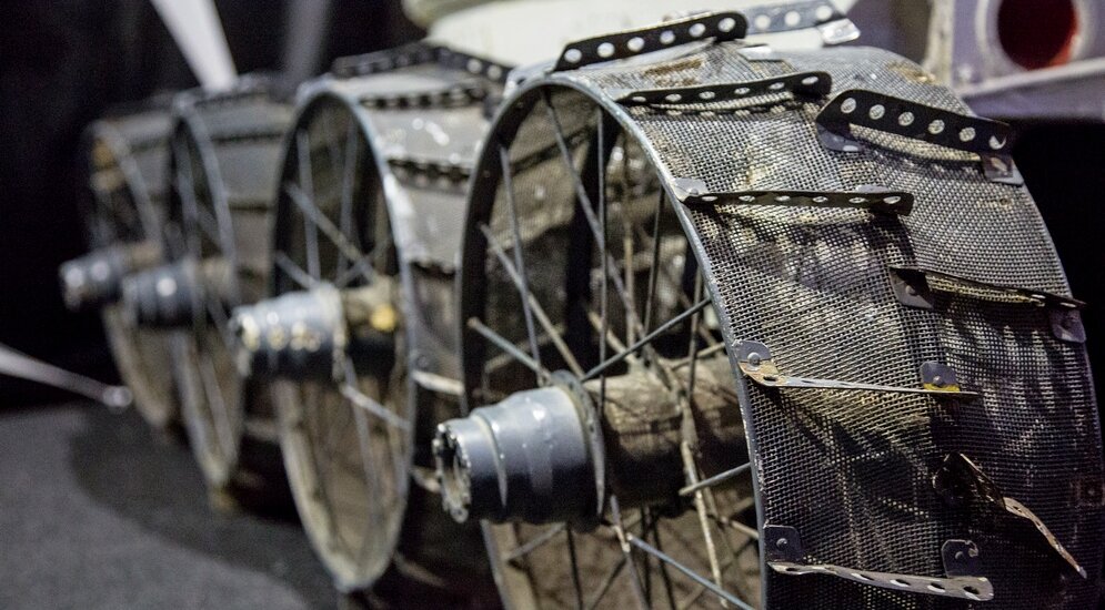 Колеса советского лунохода.