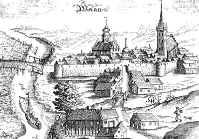 Велау на старой гравюре 