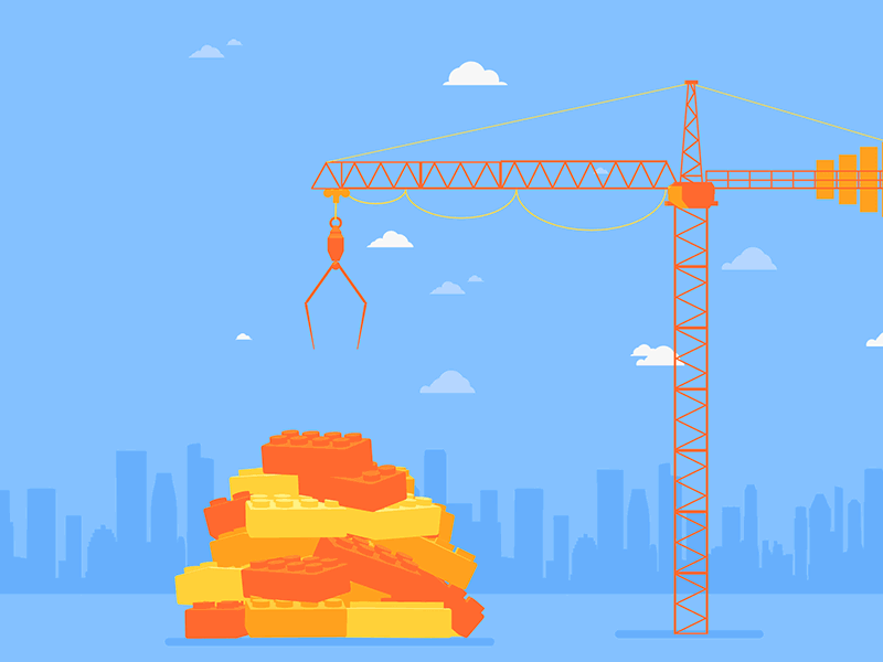 Построй день. Анимированная стройка. Строитель вектор гиф. Dribbble стройка. Строитель Motion Design