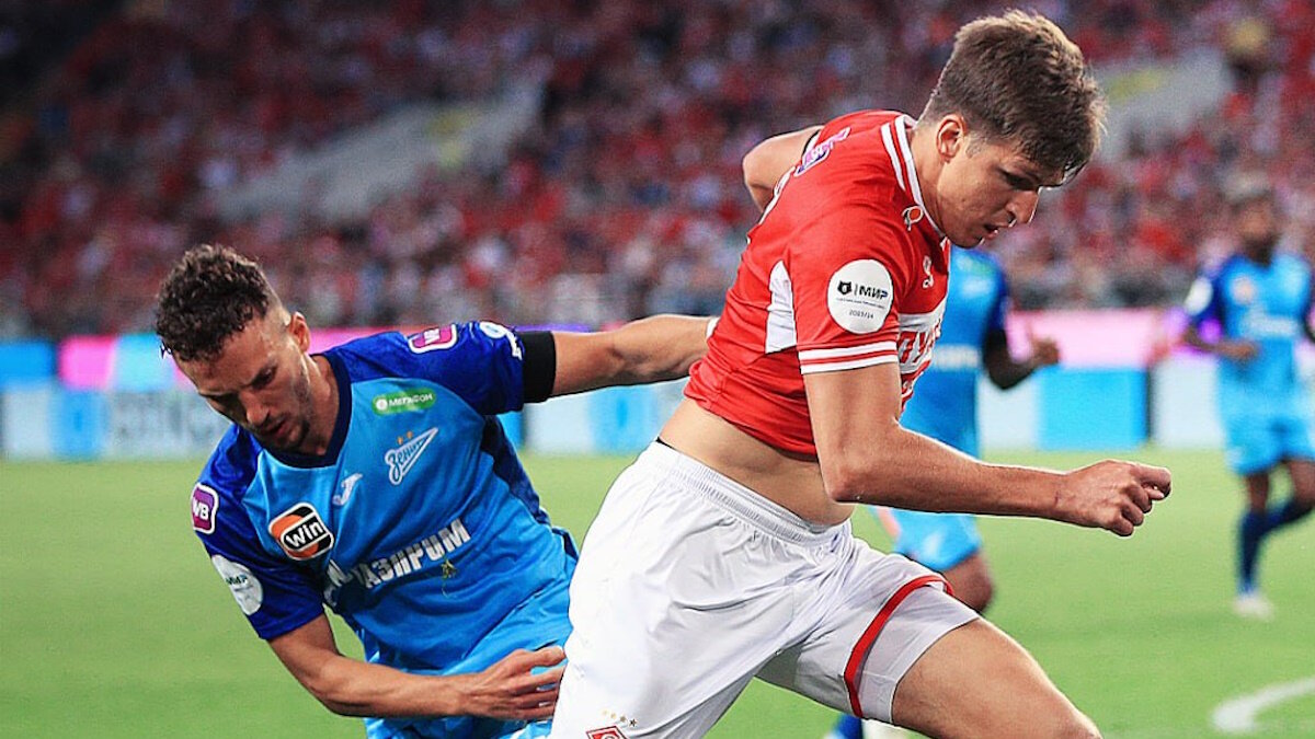    К игре с "Зенитом" московский "Спартак" подошел после поражения в сезоне РПЛ - от "Урала". Фото: пресс-служба ФК "Спартак" (Москва)