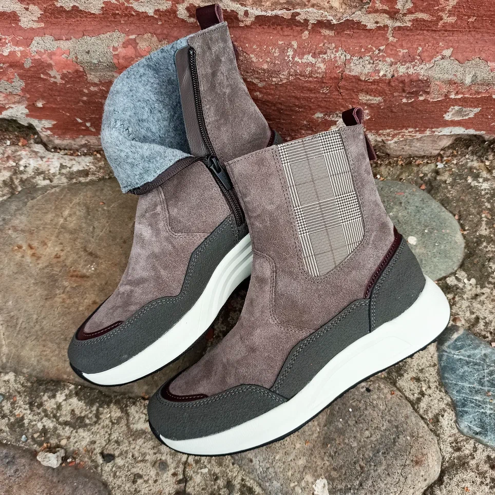 На фото модель обуви SHOESLEL, арт.2097 в цвете мокко