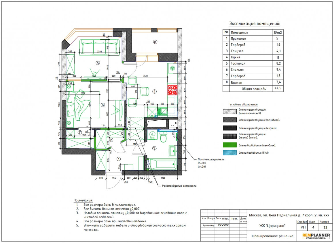 Планировки 1-комнатных квартир от 30 до 45 м2, где учтено все | Remplanner  | Дзен