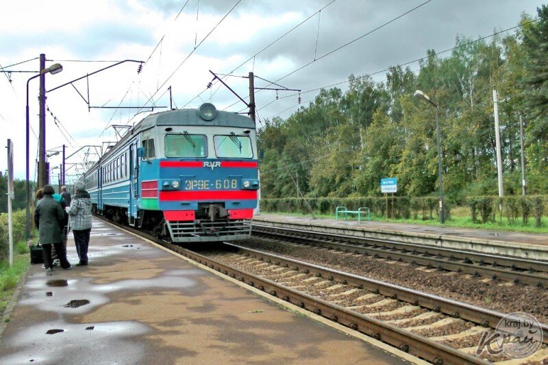 Электричка минск олехновичи на сегодня. Край бай Молодечно. Латвия ж/д переход Сморгонь - Гудогай. Минск- Молодечно какие станции