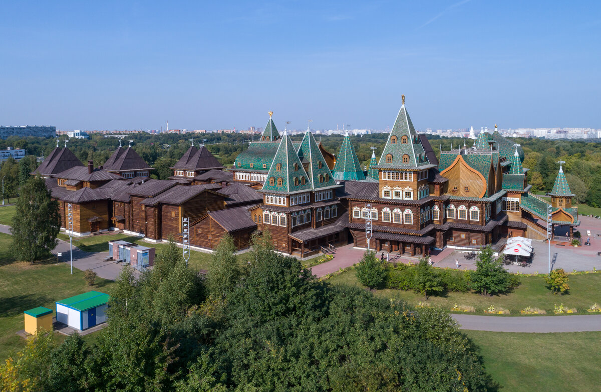 Дворец Алексея Михайловича в Коломенском.