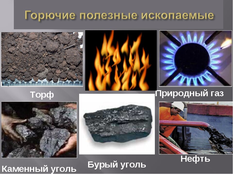 Нефть и уголь