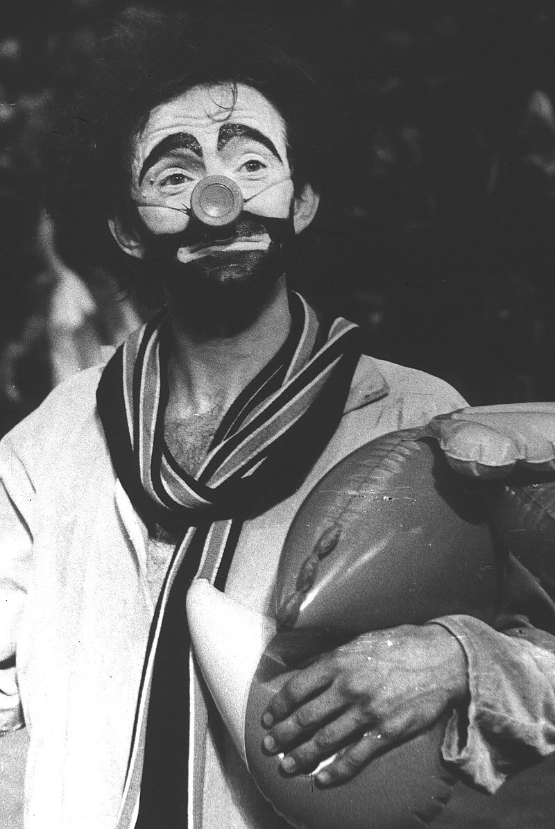 1. Слава Полунин. Примерно 1984г. Волгоградский цирк