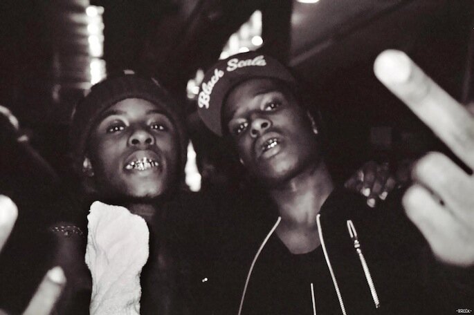 Spaceghostpurrp и ASAP Rocky 2012, ещё друзья