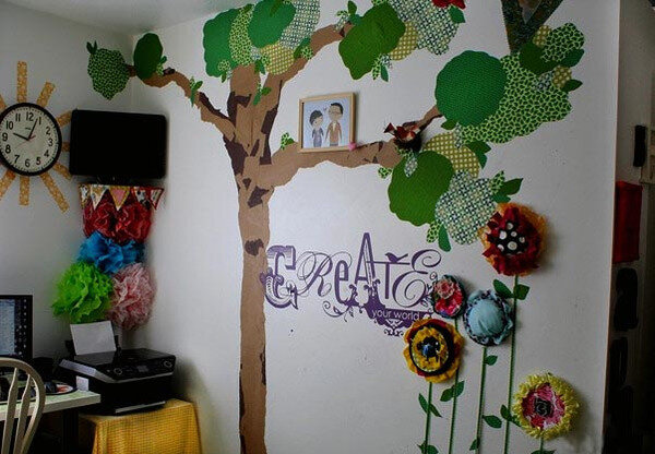 Как сделать декоративное дерево на стену своими руками