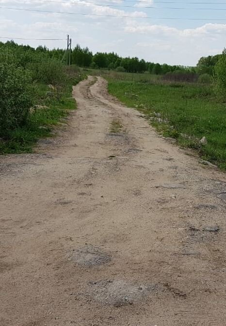 Дорога в нашу деревню