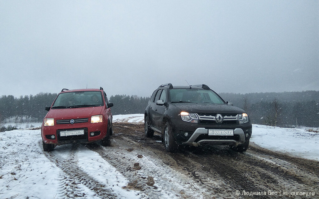 легкие покатушки с Фиат Панда