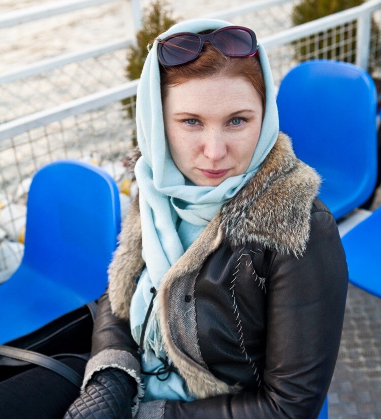 В стиле "Марфы". Когда замерзла и на внешний вид наплевать :)