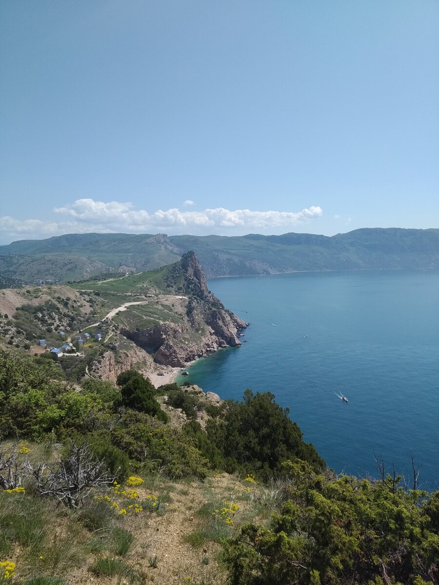 Вид на пляж Васили.