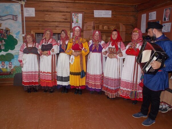 В деревне Пожарище